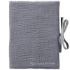 BB & Co Accessoires De Salle De Bain Enfant Protège Carnet De Santé Gris Foncé Mix & Match -Coussins enfant Soldes 2022 protege carnet de sante gris fonce mix match