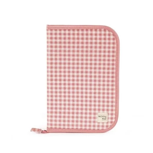 Walking Mum Accessoires De Salle De Bain Enfant Protège Carnet De Santé I Love Vichy Rose 3 Walking Mum Accessoires De Salle De Bain Enfant Protège Carnet De Santé I Love Vichy Rose