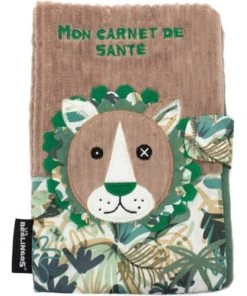 Les Déglingos Accessoires De Salle De Bain Enfant Protège Carnet De Santé Jélékros Le Lion