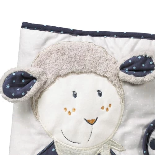 Sauthon Accessoires De Salle De Bain Enfant Protège Carnet De Santé Mouton En Coton Blanc 4 Sauthon Accessoires De Salle De Bain Enfant Protège Carnet De Santé Mouton En Coton Blanc – Image 2