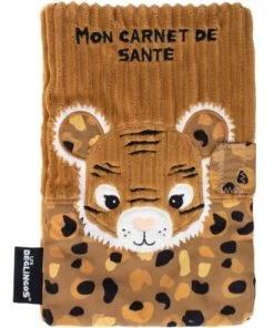 Les Déglingos Accessoires De Salle De Bain Enfant Protège Carnet De Santé Speculos Le Tigre