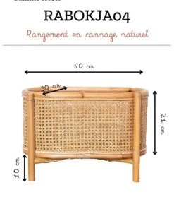 Saudara Collections Boîtes Et Paniers De Rangements Enfant Rangement En Cannage Naturel -Coussins enfant Soldes 2022 rangement en cannage naturel 2