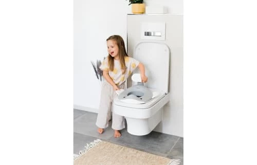Kindsgut Accessoires De Salle De Bain Enfant Réducteur De Toilette Baleine Pour Enfants Gris Foncé 5 Kindsgut Accessoires De Salle De Bain Enfant Réducteur De Toilette Baleine Pour Enfants Gris Foncé – Image 3