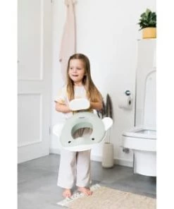 Kindsgut Accessoires De Salle De Bain Enfant Réducteur De Toilette Baleine Pour Enfants Pistache -Coussins enfant Soldes 2022 reducteur de toilette baleine pour enfants pistache 2