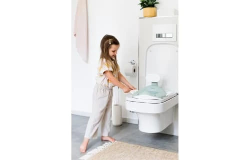 Kindsgut Accessoires De Salle De Bain Enfant Réducteur De Toilette Baleine Pour Enfants Vert Menthe 5 Kindsgut Accessoires De Salle De Bain Enfant Réducteur De Toilette Baleine Pour Enfants Vert Menthe – Image 3