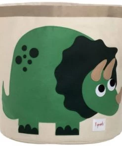 3 Sprouts Boîtes Et Paniers De Rangements Enfant Sac à Jouets Dinosaure