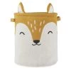 Maisons Du Monde Boîtes Et Paniers De Rangements Enfant Sac De Rangement Enfant Renard Orange, Blanc Et Noir -Coussins enfant Soldes 2022 sac de rangement enfant renard orange blanc et noir 1000 9 29 215484 1