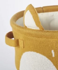 Maisons Du Monde Boîtes Et Paniers De Rangements Enfant Sac De Rangement Enfant Renard Orange, Blanc Et Noir -Coussins enfant Soldes 2022 sac de rangement enfant renard orange blanc et noir 1000 9 29 215484 2