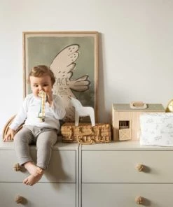 Cocoeko Accessoires De Salle De Bain Enfant Trousse De Toilette Coton Bio Imprimé Figuier -Coussins enfant Soldes 2022 trousse de toilette coton bio imprime figuier 3