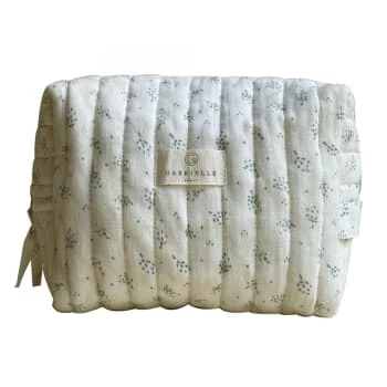 Gabrielle Paris Accessoires De Salle De Bain Enfant Trousse De Toilette En Gaze De Coton Bio à Motifs Vert 5 Gabrielle Paris Accessoires De Salle De Bain Enfant Trousse De Toilette En Gaze De Coton Bio à Motifs Vert – Image 3