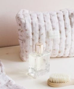 Gabrielle Paris Accessoires De Salle De Bain Enfant Trousse De Toilette En Gaze De Coton Bio à Motifs Rose Clair -Coussins enfant Soldes 2022 trousse de toilette en gaze de coton bio a motifs rose clair 4