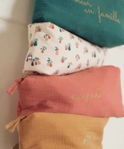 Cocoeko Accessoires De Salle De Bain Enfant Trousse De Toilette Week-end Poires D'automne -Coussins enfant Soldes 2022 trousse de toilette week end poires d automne 5