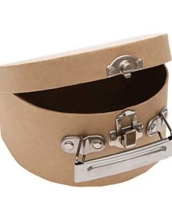 Rico Design Boîtes Et Paniers De Rangements Enfant Valise En Carton Semi-circulaire à Décorer 12x9x6cm -Coussins enfant Soldes 2022 valise en carton semi circulaire a decorer 12x9x6cm 1