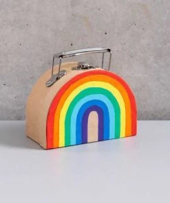 Rico Design Boîtes Et Paniers De Rangements Enfant Valise En Carton Semi-circulaire à Décorer 12x9x6cm -Coussins enfant Soldes 2022 valise en carton semi circulaire a decorer 12x9x6cm 2