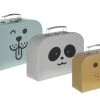 Kindsgut Boîtes Et Paniers De Rangements Enfant Valises En Carton Lot De 3 Tailles Motifs Animaux -Coussins enfant Soldes 2022 valises en carton lot de 3 tailles motifs animaux