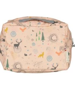 Chouchouette Accessoires De Salle De Bain Enfant Valisette De Toilette Forêt Rose