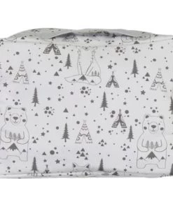 Chouchouette Accessoires De Salle De Bain Enfant Valisette De Toilette Renard Noir Et Blanc -Coussins enfant Soldes 2022 valisette de toilette renard noir et blanc 2