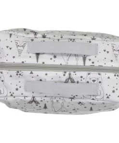 Chouchouette Accessoires De Salle De Bain Enfant Valisette De Toilette Renard Noir Et Blanc