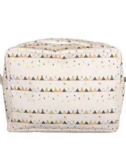 Chouchouette Accessoires De Salle De Bain Enfant Valisette De Toilette Tipis Beige
